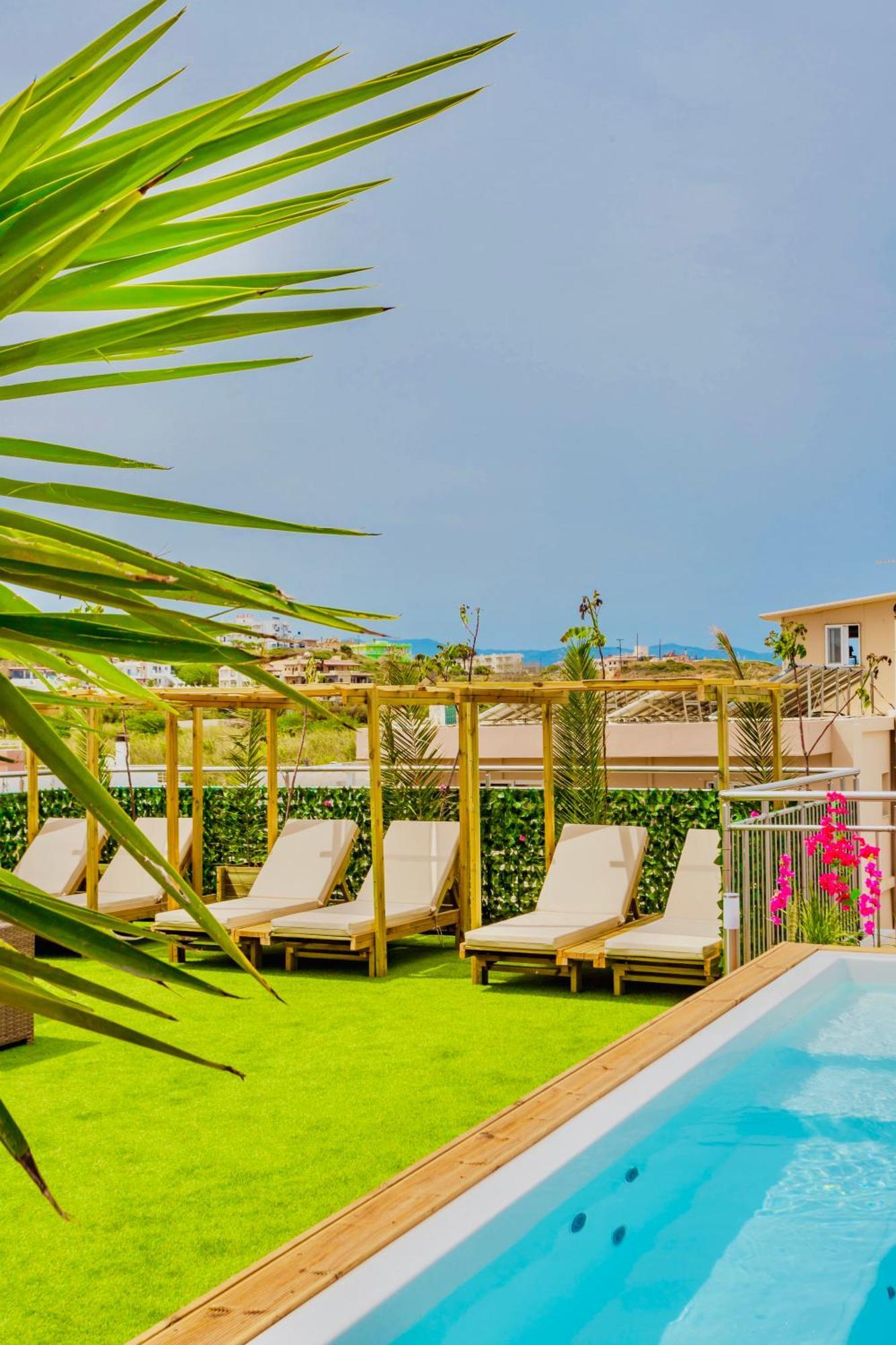 Pearl Seaside Cozy Apartments ハニア エクステリア 写真