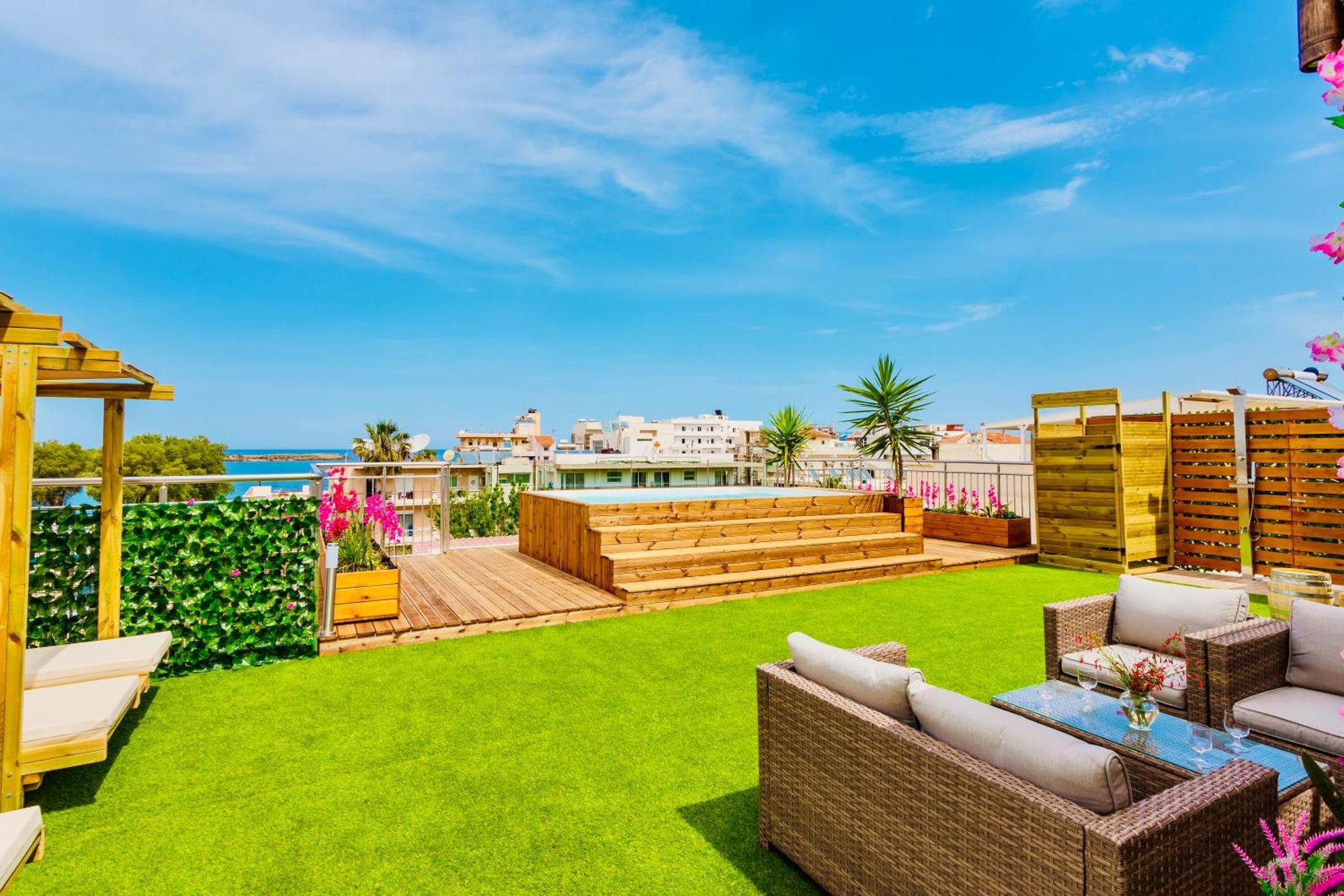 Pearl Seaside Cozy Apartments ハニア エクステリア 写真