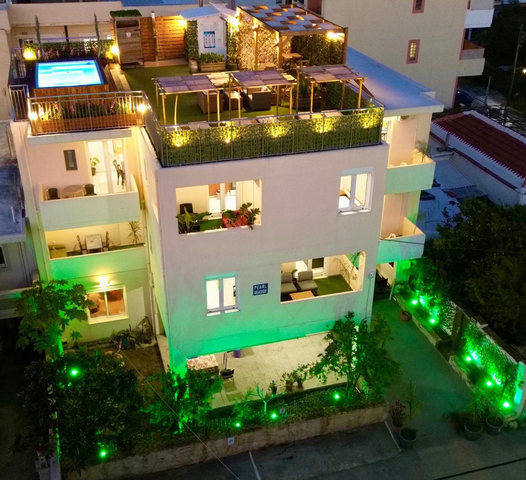Pearl Seaside Cozy Apartments ハニア エクステリア 写真
